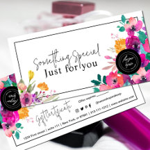 明るい花カラフルの贈与証