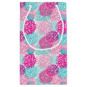 明るい花パターン2 スモールペーパーバッグ (裏面)