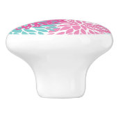 明るい花パターン2 セラミックノブ (側面)