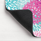 明るい花パターン2 マウスパッド (コーナー)