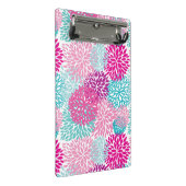 明るい花パターン2 ミニクリップボード (アングル)