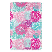 明るい花パターン2 ミニクリップボード (裏面)