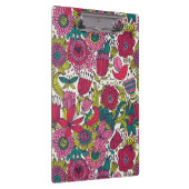 明るい花パターン クリップボード (右)