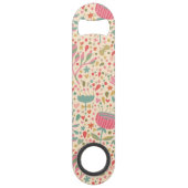 明るい花パターン スピード栓抜き (裏面)