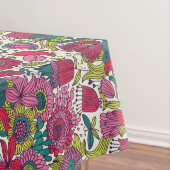 明るい花パターン テーブルクロス (インサイチュ)