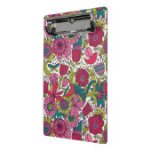 明るい花パターン ミニクリップボード (アングル2)