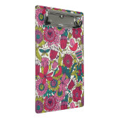 明るい花パターン ミニクリップボード (アングル)