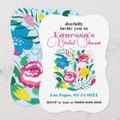 明るい花束。 招待状 (正面/裏面)