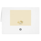 明るい花柄は横の感謝していしています(任意写真) (裏面横)