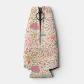 明るい花柄 ボトルクーラー (裏面)