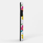明るい花模様オンホワイト Case-Mate iPhoneケース (裏面/右)