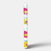 明るい花模様オンホワイト Case-Mate iPhoneケース (裏面 / 左)