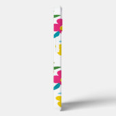 明るい花模様オンホワイト Case-Mate iPhoneケース (裏面 / 右)