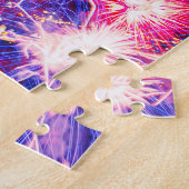 明るい花火の曼荼羅 ジグソーパズル (側面)