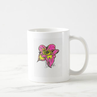 明るい花 コーヒーマグカップ