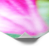 明るい花 ポスター (角)