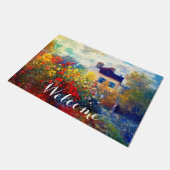 明るい芸術家の庭 ドアマット (アングル)