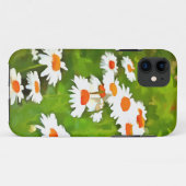 明るい芸術的と白カラフルいガーデンデイジー Case-Mate iPhoneケース (裏面(横))