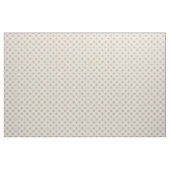 明るい茶色のタン冬の白いスノーフレークのパターン ファブリック (ヤード)