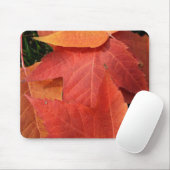明るい葉のマウスパッド マウスパッド (マウス)