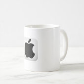 明るい虹と雲のティー コーヒーマグカップ (正面右)