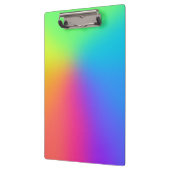 明るい虹のグラデーション クリップボード (左)