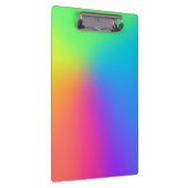 明るい虹のグラデーション クリップボード (右)