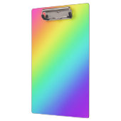 明るい虹のグラデーション クリップボード (左)