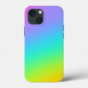 明るい虹のグラデーション iPhone 13 MINIケース