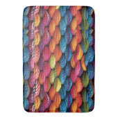 明るい虹の糸 バスマット (正面縦)