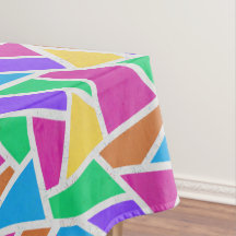 明るい虹の色モザイク