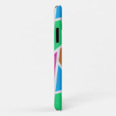 明るい虹の色モザイク Case-Mate iPhoneケース (裏面/右)