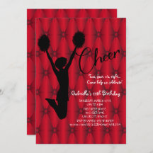 明るい虹色のシルウヘットチアリーダー誕生日