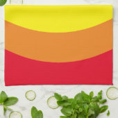 明るい虹 キッチンタオル (折り畳み)