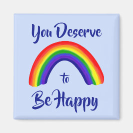 明るい虹 マグネット