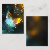 明るい蝶と夜の蝶 アドバイスカード (正面/裏面)