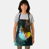 明るい蝶と夜の蝶 エプロン (インサイチュ)
