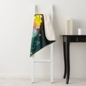 明るい蝶と夜の蝶 シェルパブランケット (インサイチュ)