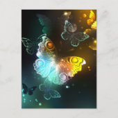 明るい蝶と夜の蝶 シーズンポストカード (正面)