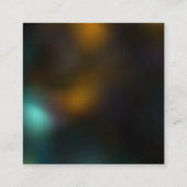 明るい蝶と夜の蝶 スクエア名刺 (裏面)