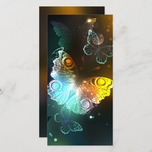 明るい蝶と夜の蝶 セーブザデート (正面/裏面)