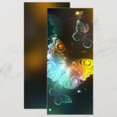 明るい蝶と夜の蝶 セーブザデート (正面/裏面)