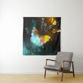 明るい蝶と夜の蝶 タペストリー (インサイチュ)