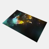 明るい蝶と夜の蝶 ドアマット (アングル)