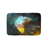 明るい蝶と夜の蝶 バスマット (正面)