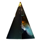 明るい蝶と夜の蝶 パーティーハット (裏面)