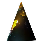 明るい蝶と夜の蝶 パーティーハット (正面)