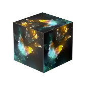 明るい蝶と夜の蝶 フォトキューブ (裏面アングル)