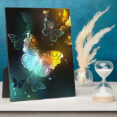 明るい蝶と夜の蝶 フォトプラーク (側面)