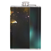 明るい蝶と夜の蝶 フラスク (裏面)